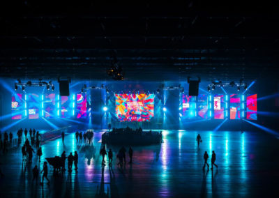Rental of led screens for concerts and events