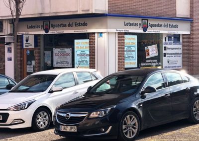 Pantallas led Loterias en Valladolid
