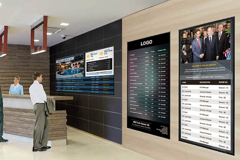 Led screens for hotels