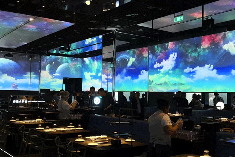 LED screens for restaurants