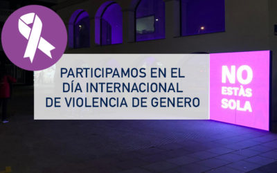 Solidarity LED screens against gender violence