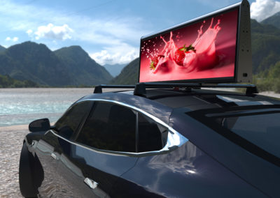 mobile led displays for vehicles