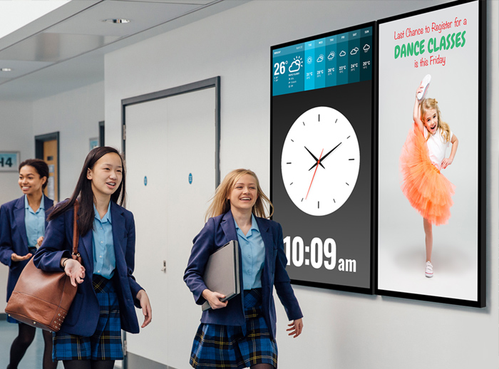 LED screens for educational centers