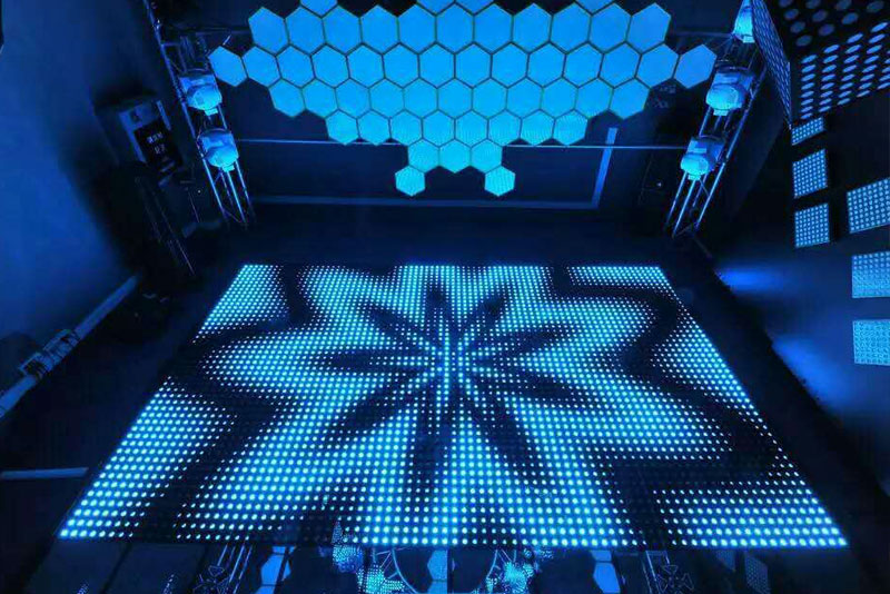 LED disco flooring