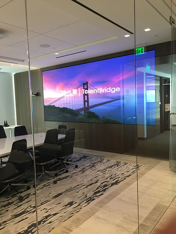 Led screens for offices