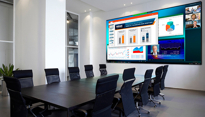 Led screens for offices