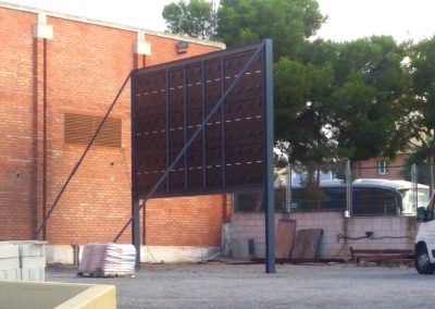 Pantalla exterior LED para Borges en Reus