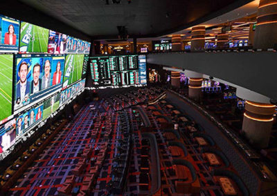 LED screens for casinos and game rooms