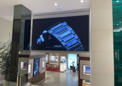LED screen for Rolex in Vigo - Galicia