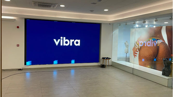 Hotel Vibra Algarb LED screen in Ibiza