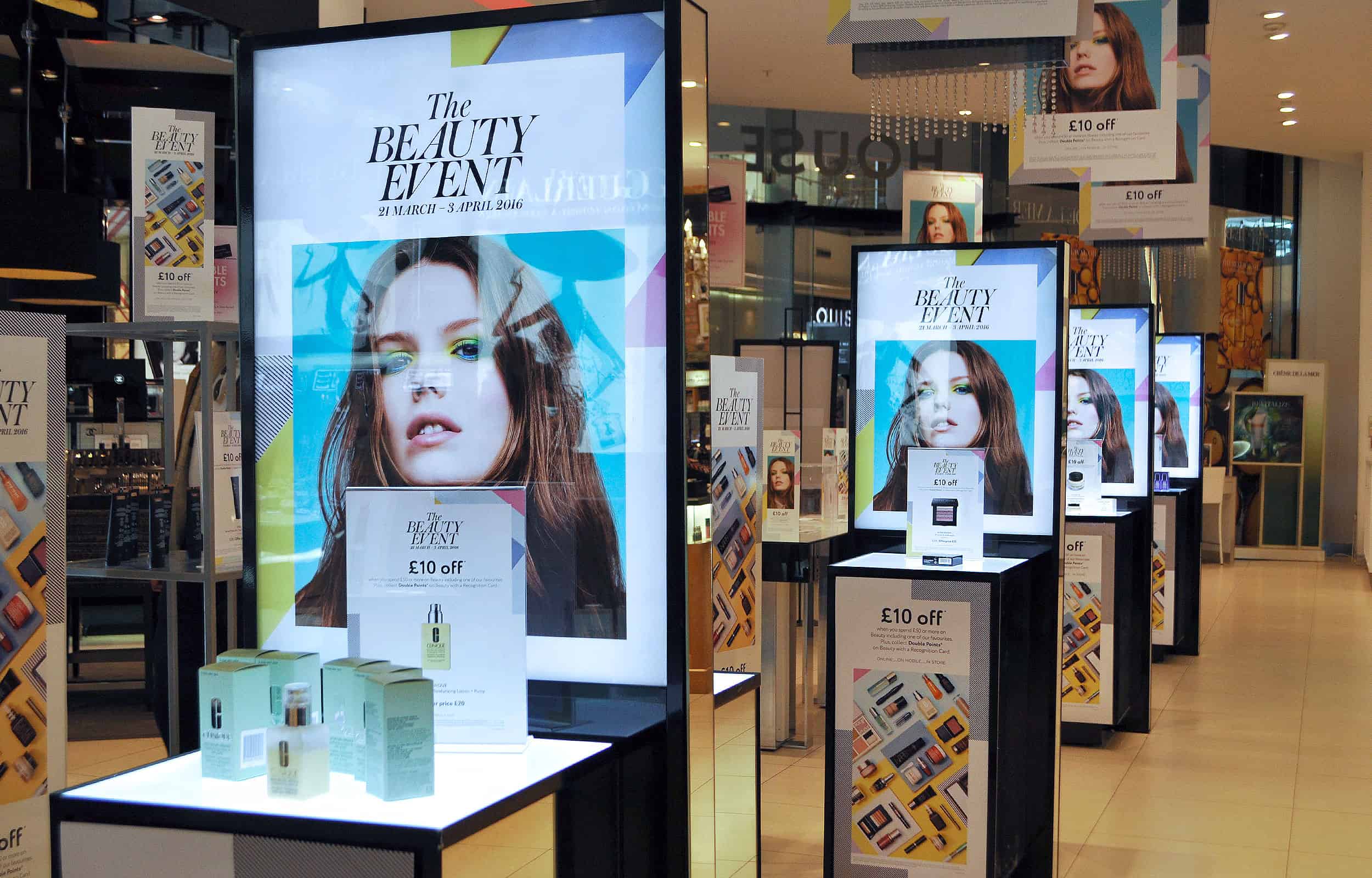 LED display for point of sale