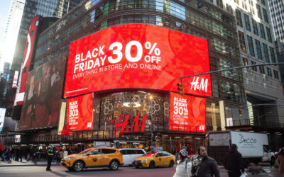 How to improve your sales on Black Friday? LED screens